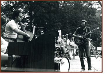 Bill Bachmann - 
Jazz in
Washington Square Park